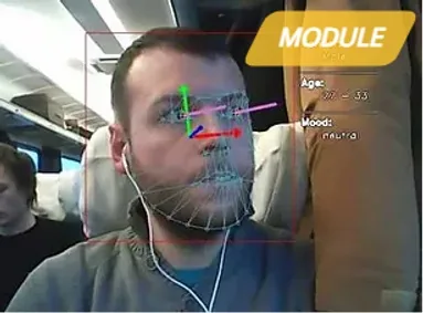 Eye Gaze Tracker demo output