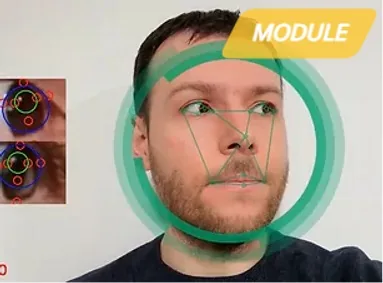 Eye Landmark Detector demo output