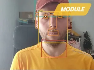 Face Occlusion Detector demo output