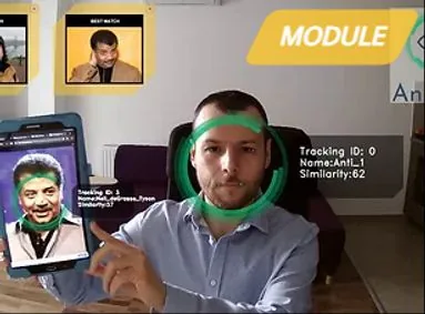 Face Recognition demo output